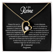 À Ma Reine – Collier Coeur D’amour - Or