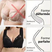 (PACK DE 3) Soutien-gorge Sans Fil Galbant Avec Fermeture Frontale